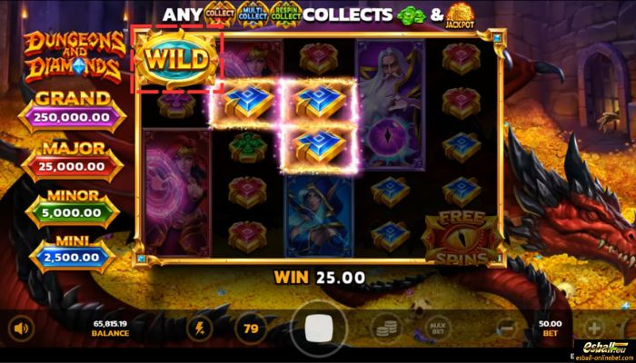 Dungeons and Diamonds™ Slot Wild Dungeons and Diamonds™ Slot Wild