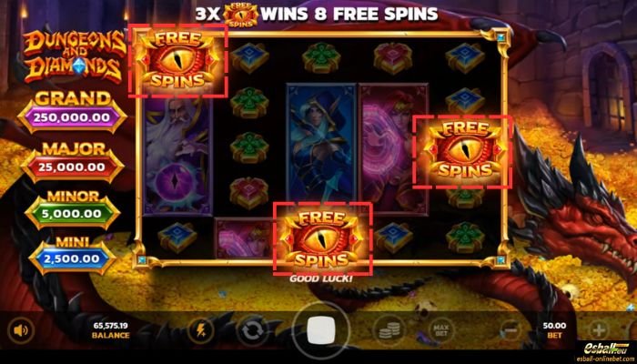 Dungeons and Diamonds™ Slot Scatter Dungeons and Diamonds™ Slot Scatter