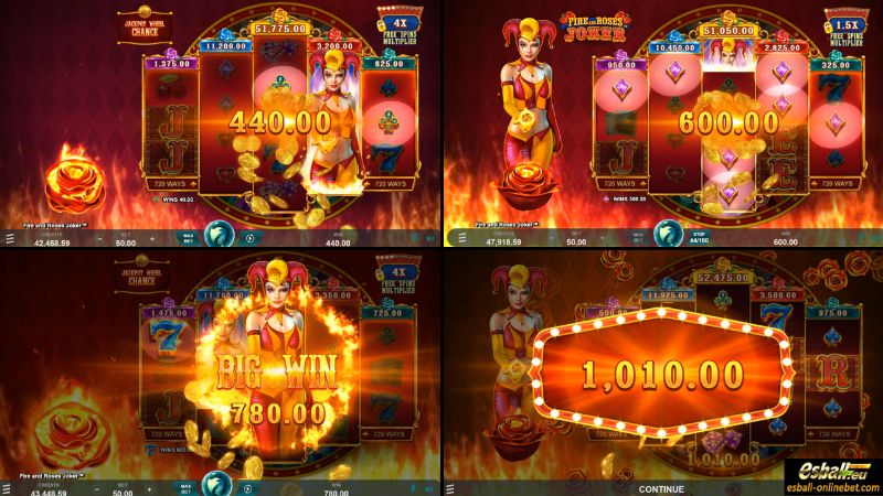 Fire and Roses : Joker Big Win Fire and Roses : Joker Big Win