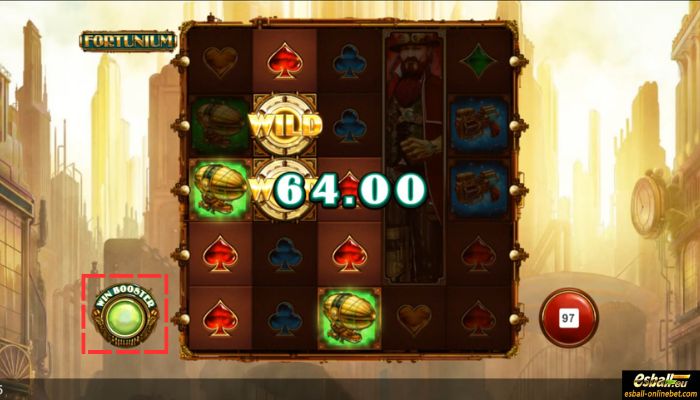 Fortunium Slot Win Booster Feature Fortunium Slot Win Booster Feature