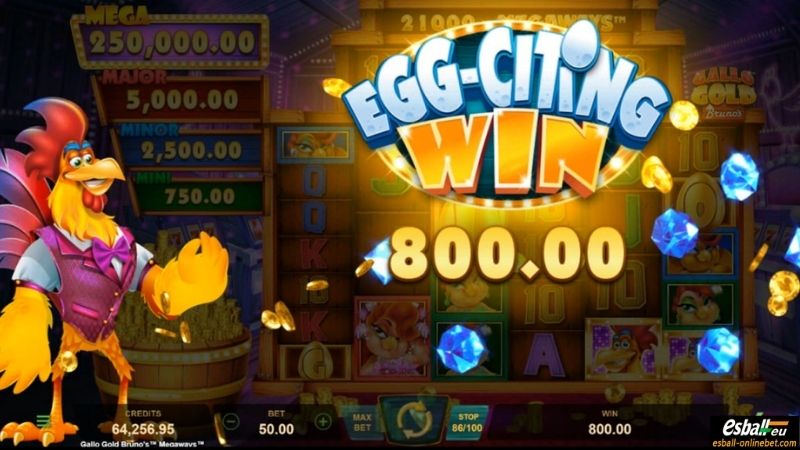 Gallo Gold Bruno's Megaways Slot Big Win Gallo Gold Bruno's Megaways Slot Big Win