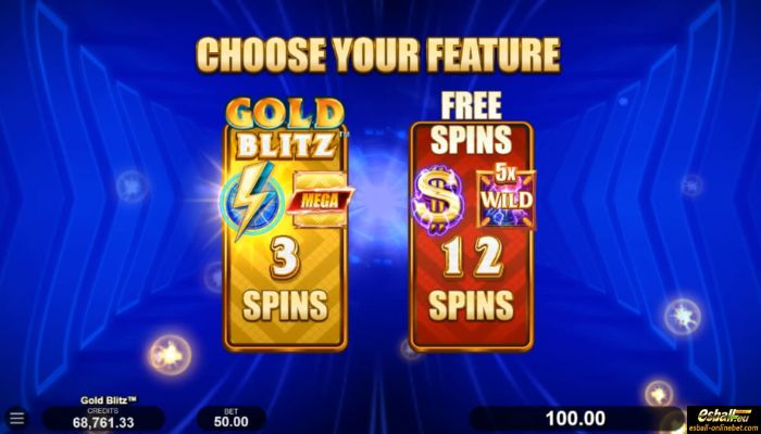Gold Blitz Slot bonus choice Gold Blitz Slot bonus choice