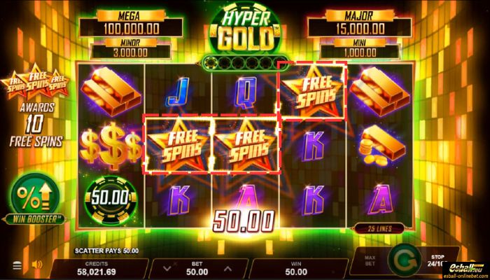 Hyper Gold Slot Scatter Hyper Gold Slot Scatter