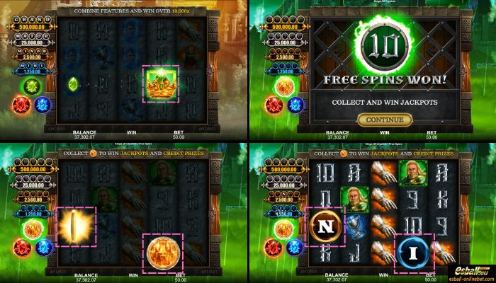 Kings of Crystals Slot Green Scatter Kings of Crystals Slot Green Scatter