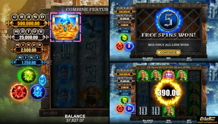 Kings of Crystals Slot Blue Scatter Kings of Crystals Slot Blue Scatter
