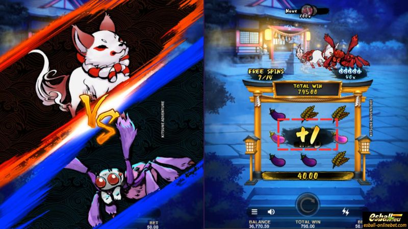 Kitsune Adventure Slot Battle Feature Kitsune Adventure Slot Battle Feature