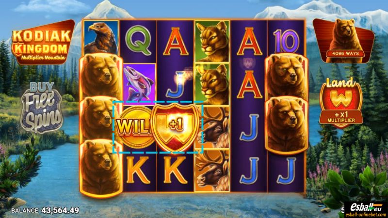 Kodiak Kingdom Slot Wild and Multiplier Wild Kodiak Kingdom Slot Wild and Multiplier Wild