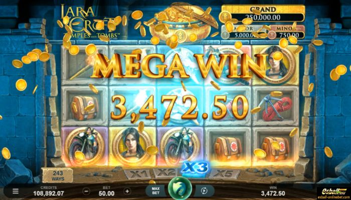 MG Lara Croft: Temples and Tombs Slot Big Win MG Lara Croft: Temples and Tombs Slot Big Win