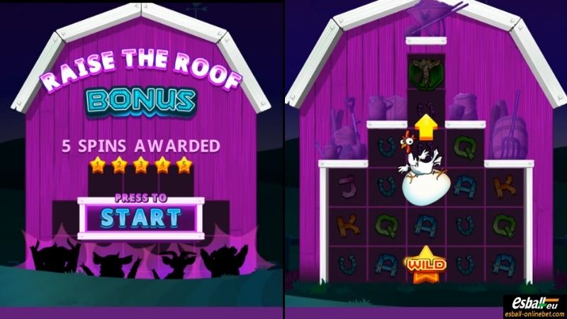 Lucky Clucks Slot Raise The Roof Bonus Lucky Clucks Slot Raise The Roof Bonus