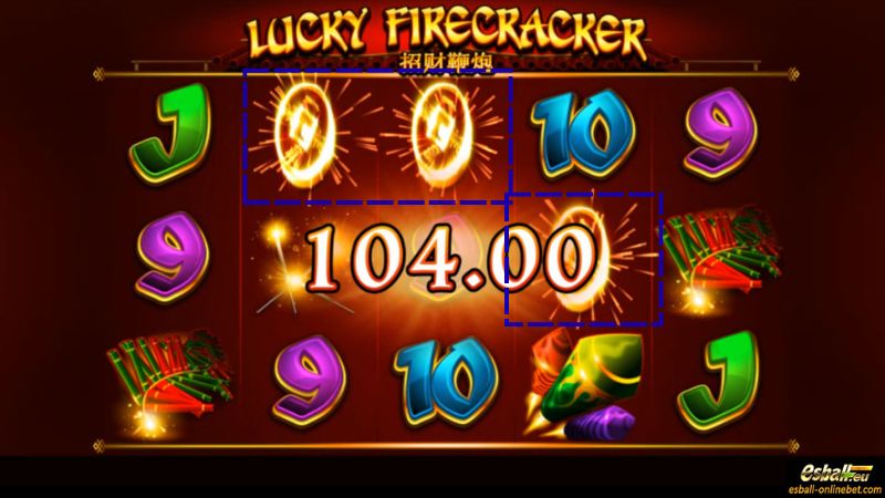 Lucky Firecracker Slot Scatter