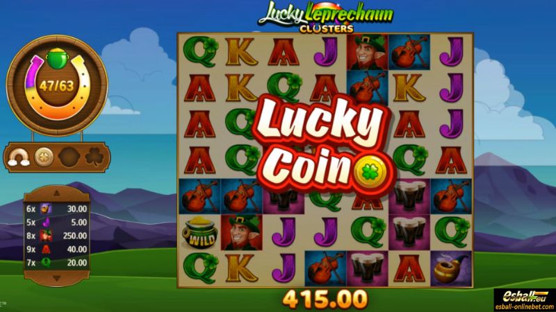 Lucky Leprechaun Clusters Slot Lucky Coin Lucky Leprechaun Clusters Slot Lucky Coin