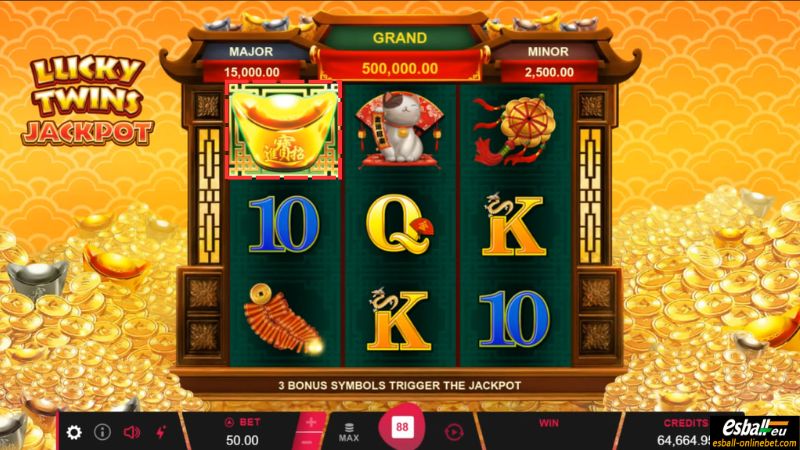 Lucky Twins Jackpot Slot Bonus Symbol Lucky Twins Jackpot Slot Bonus Symbol
