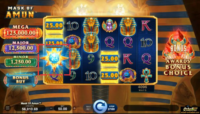 Mask of Amun Slot Collect Mask of Amun Slot Collect