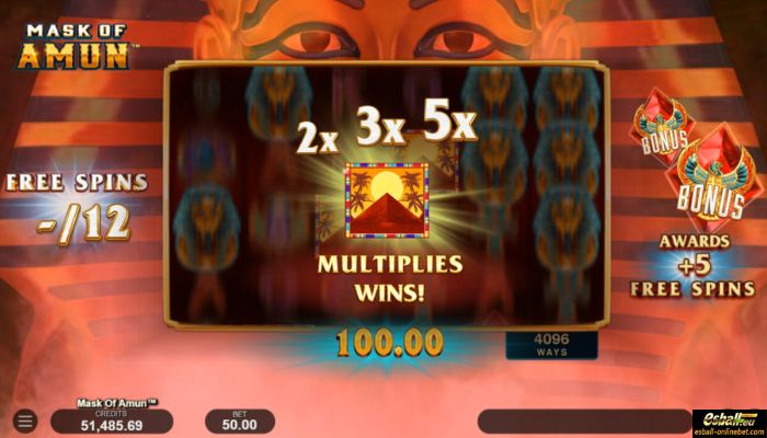 Mask of Amun Slot Free Game Mask of Amun Slot Free Game