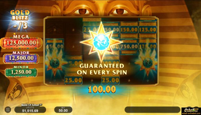 Mask of Amun Slot GOLD BLITZ™ Mask of Amun Slot GOLD BLITZ™