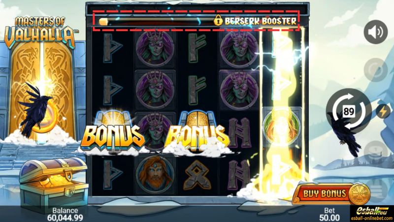 Masters of Valhalla Slot Berserk Booster Feature Masters of Valhalla Slot Berserk Booster Feature