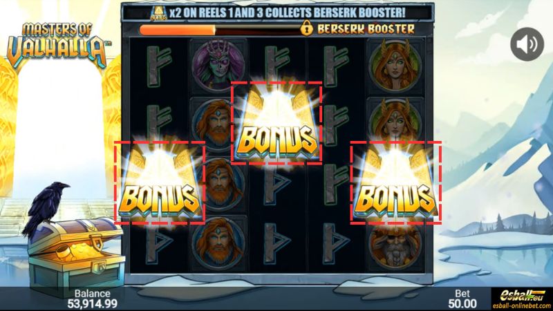 Masters of Valhalla Slot Bonus Symbol Masters of Valhalla Slot Bonus Symbol