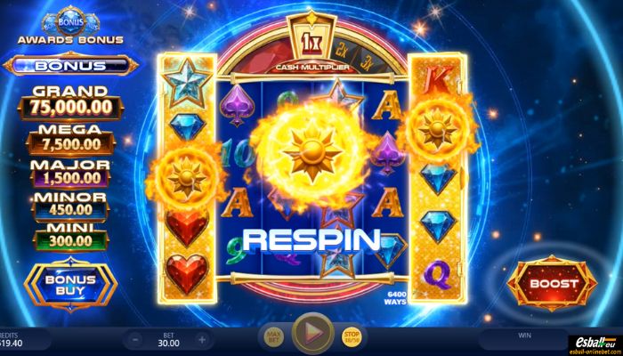 Nova Blast Ultra Slot Respin Feature Nova Blast Ultra Slot Respin Feature