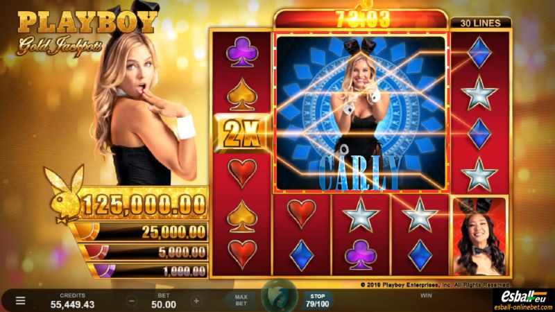 Playboy Gold Jackpot Slot Jumbo Block Feature Playboy Gold Jackpot Slot Jumbo Block Feature