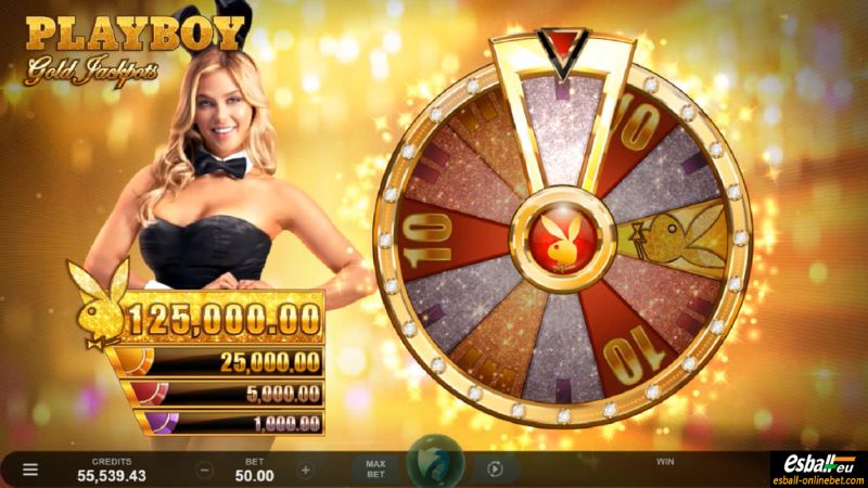 Playboy Gold Jackpot Slot Wheel Bonus Feature Playboy Gold Jackpot Slot Wheel Bonus Feature