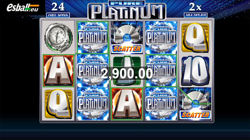 MG Pure Platinum Slot Machine Big Win 3