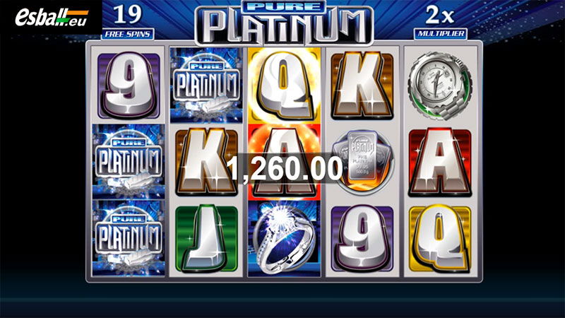 MG Pure Platinum Slot Machine Big Win 4