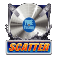 MG Pure Platinum Slot Machine - Scatter Symbol