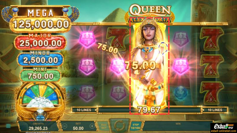 Queen of Alexandria Slot Expanding Wilds Queen of Alexandria Slot Expanding Wilds