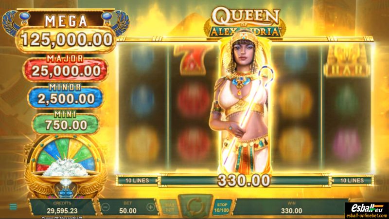 Queen of Alexandria Slot Respin Queen of Alexandria Slot Respin