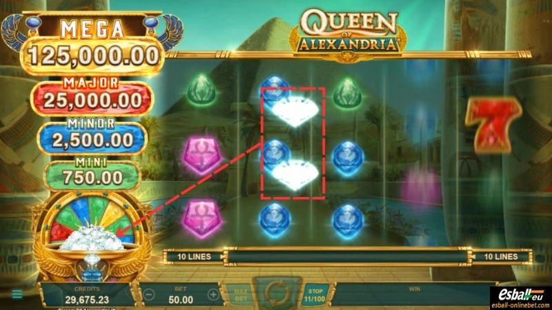 Queen of Alexandria Slot Jackpot Trigger Symbol Queen of Alexandria Slot Jackpot Trigger Symbol