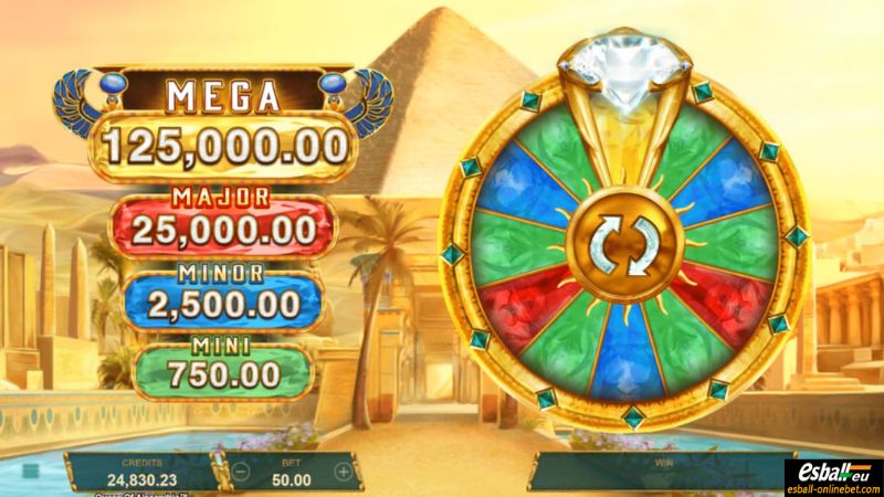 Queen of Alexandria Slot Jackpot Wheel Queen of Alexandria Slot Jackpot Wheel