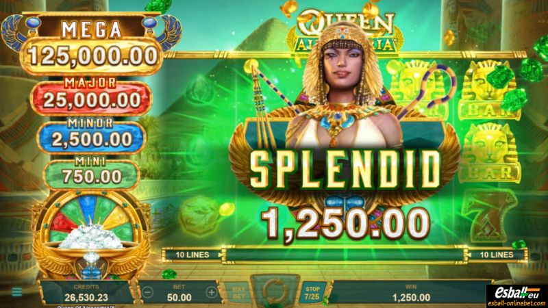 MG Queen of Alexandria Slot Big Win MG Queen of Alexandria Slot Big Win
