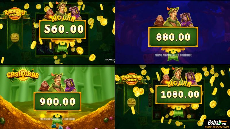 Robin Hood’s Heroes Big Win Robin Hood’s Heroes Big Win