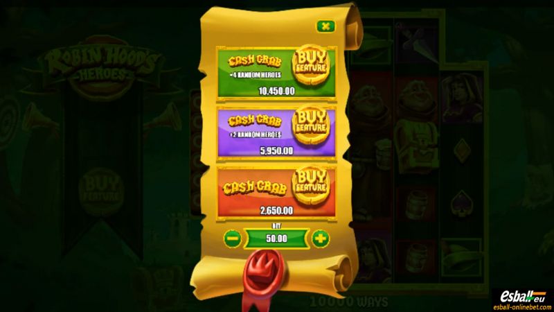 Robin Hoods Heroes Slot Buy Feature Robin Hoods Heroes Slot Buy Feature