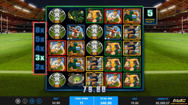 Rugby Star Deluxe Slot Free Game Feature Rugby Star Deluxe Slot Free Game Feature