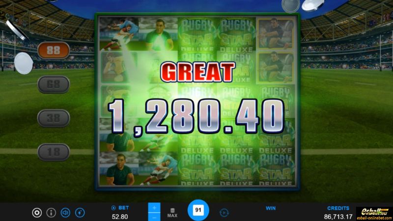 MG Rugby Star Deluxe Slot Big Win MG Rugby Star Deluxe Slot Big Win