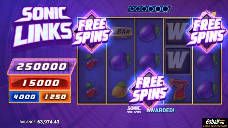 Sonic Links Slot Free Spins Symbol Sonic Links Slot Free Spins Symbol