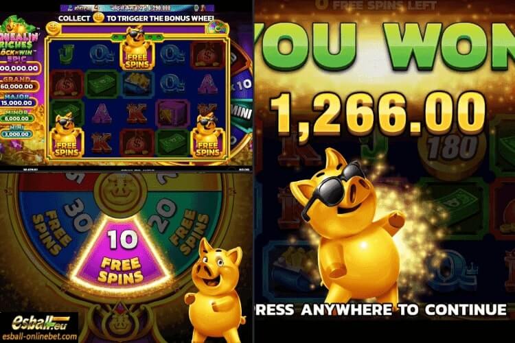 Squealin' Riches Slot Free Spin Big Win Squealin' Riches Slot Free Spin Big Win