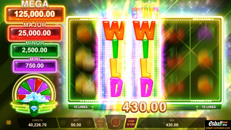 Starlite Fruits Big Win