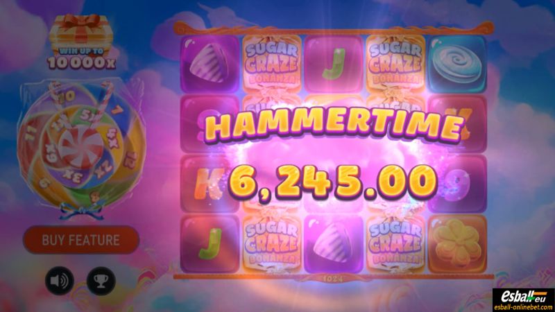 MG Sugar Craze Bonanza Slot Big Win