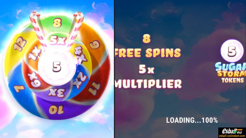 Sugar Craze Bonanza Slot Free Spins Wheel