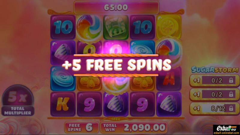 Sugar Craze Bonanza Slot Free Game Feature