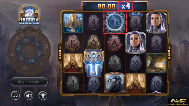 Thunderstruck Stormchaser Slot Multiplier Symbol