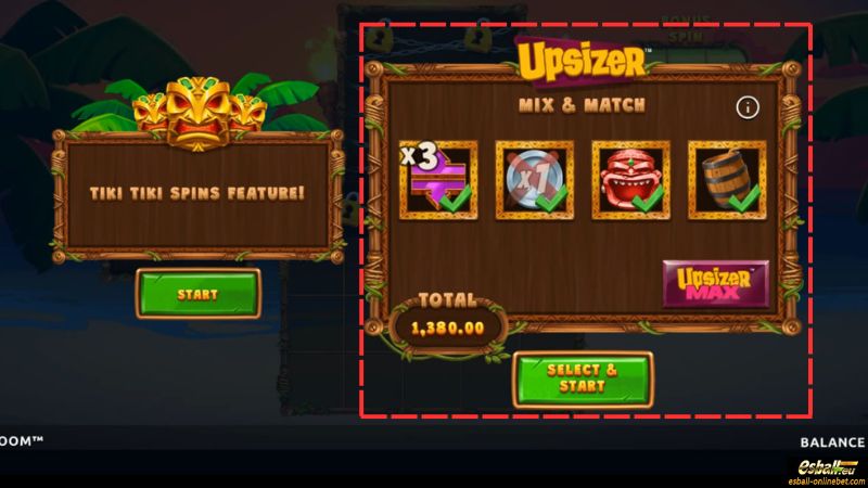 Tiki Tiki Boom Slot Tiki Tiki Spins Feature With Upsizer™ Tiki Tiki Boom Slot Tiki Tiki Spins Feature With Upsizer™
