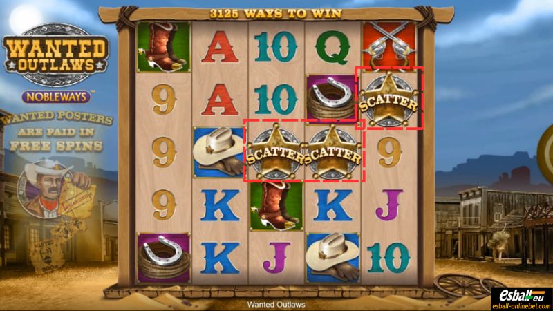 Wanted Outlaws Slot Scatter Wanted Outlaws Slot Scatter