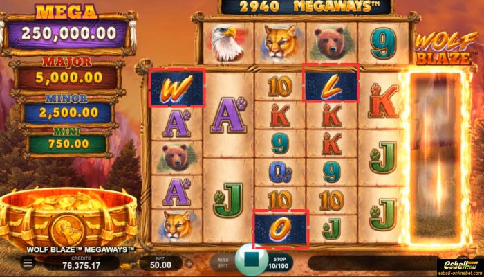 Wolf Blaze Megaways Slot Scatter Wolf Blaze Megaways Slot Scatter