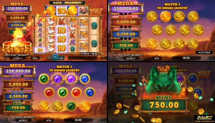 Wolf Blaze Megaways Slot Jackpot Pick Game Wolf Blaze Megaways Slot Jackpot Pick Game