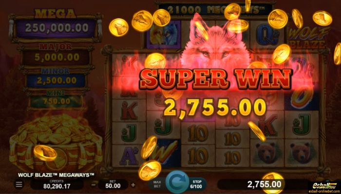 MG Wolf Blaze Megaways Slot Big Win MG Wolf Blaze Megaways Slot Big Win