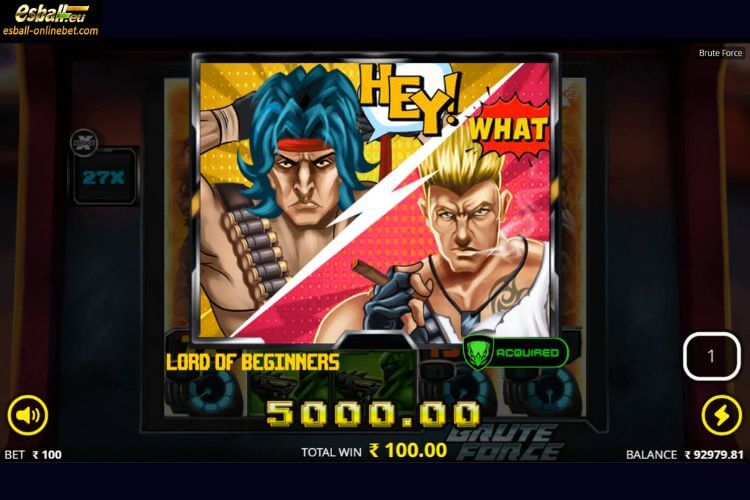 Brute Force Slot Big Win Brute Force Slot Big Win