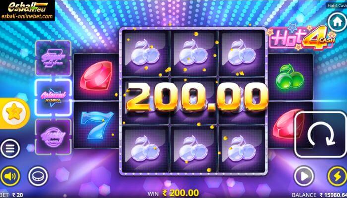 Hot 4 Cash Slot Colossal Spins Feature Hot 4 Cash Slot Colossal Spins Feature